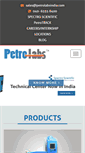 Mobile Screenshot of petrolabsindia.com